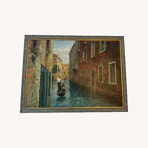 Used Canvas Paining of Venice  for sale on AptDeco