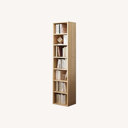 Used Walmart 7 Cube Bookshelf in Oak for sale on AptDeco