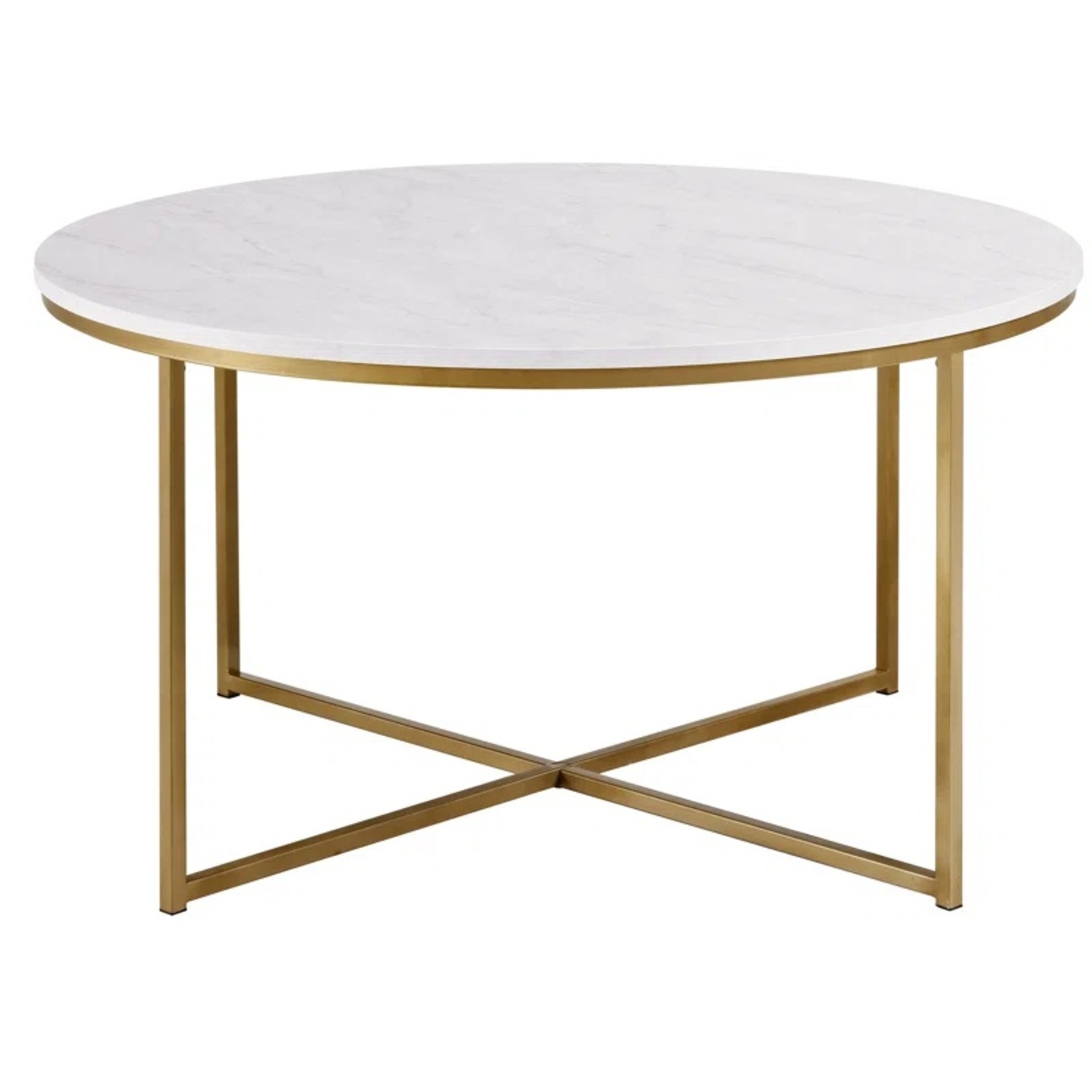 Wayfair Mistana White Marble Coffee Table  - image-8