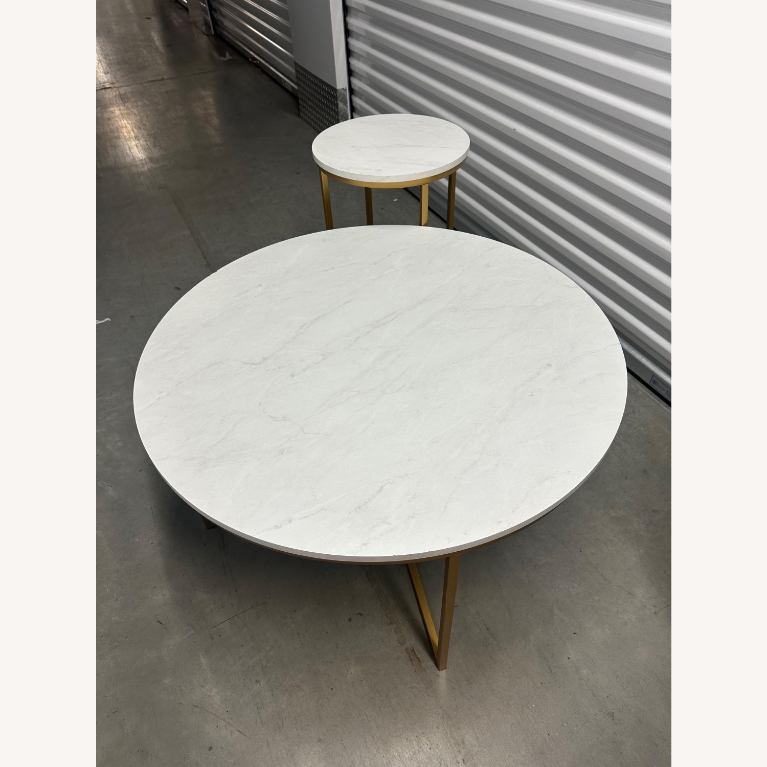 Wayfair Mistana White Marble Coffee Table  - image-5