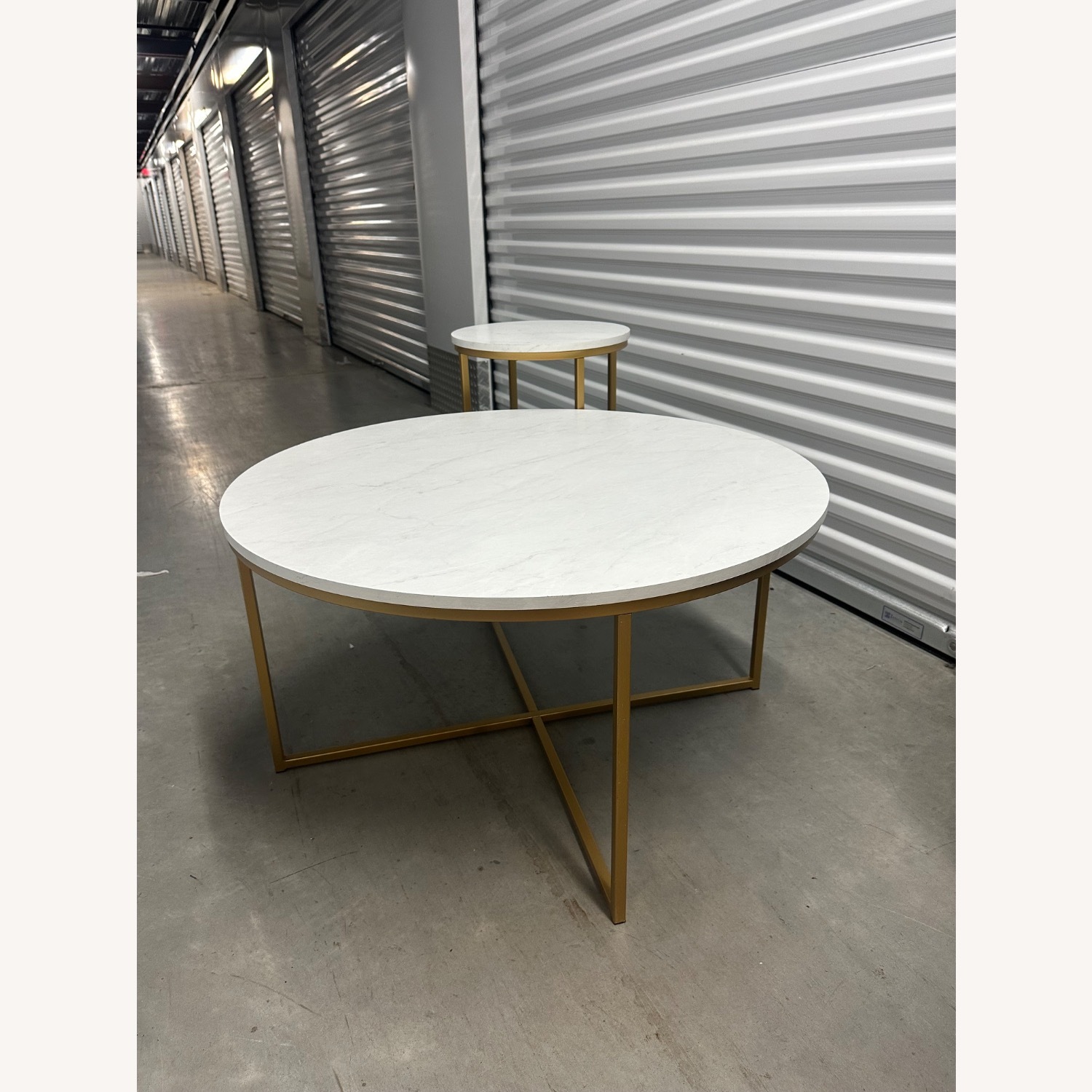 Wayfair Mistana White Marble Coffee Table  - image-6