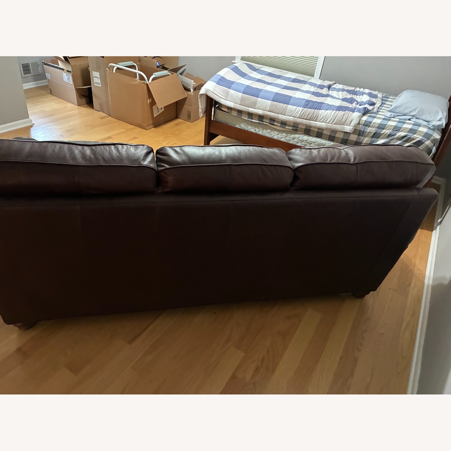 Langley Leather Sofa - image-3