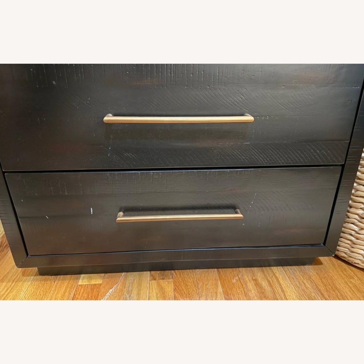 West Elm Alexa Burnished Pedestal 5-Drawer Dresser - image-3