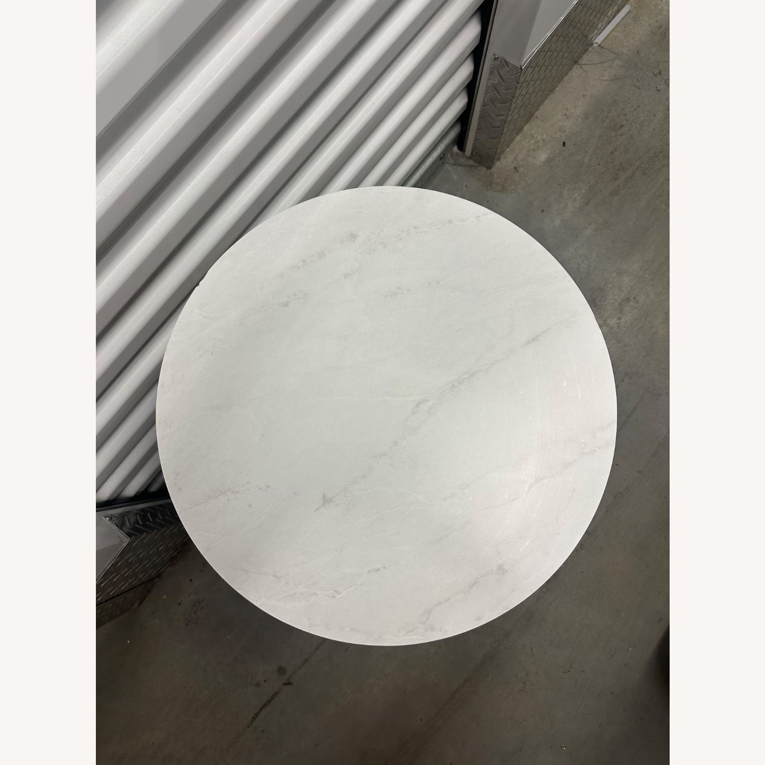 White Table Side Table - image-2