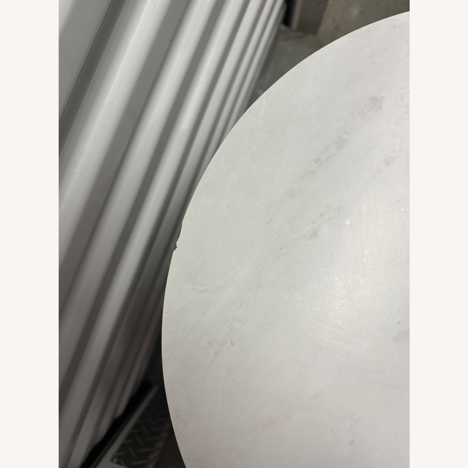 White Table Side Table - image-3