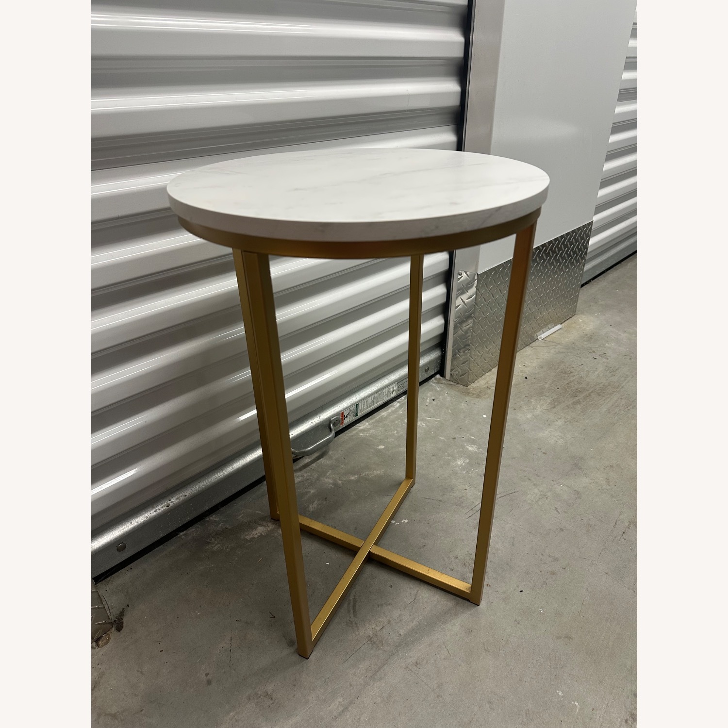 White Table Side Table - image-4