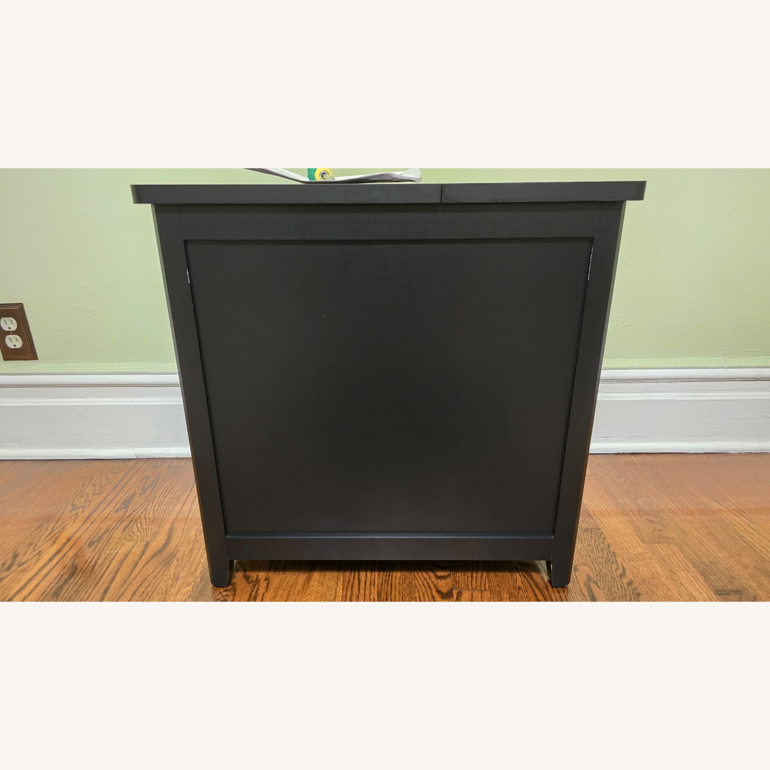 Amazon Side/End Table with Storage and Charging Station - image-3