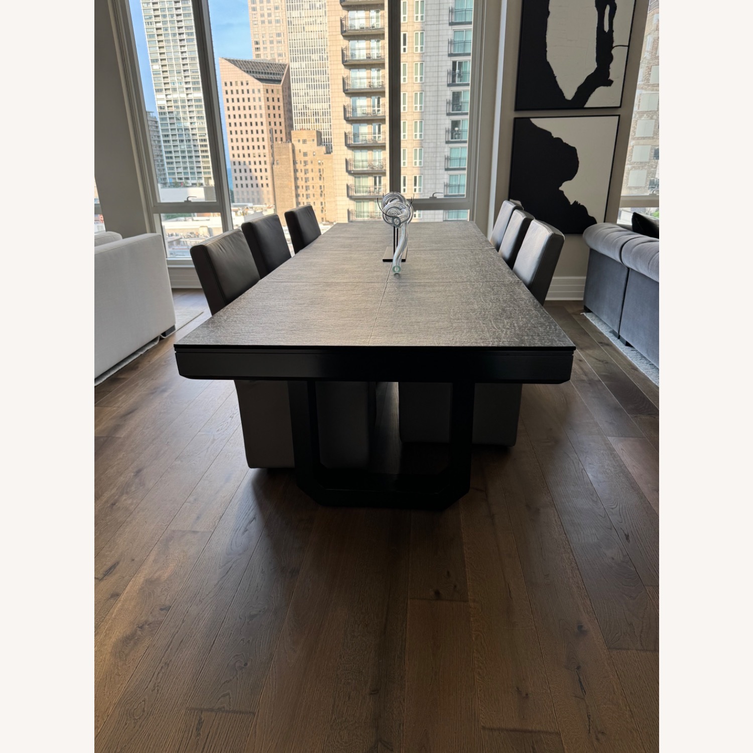 RH Ellison Leather High Back Chairs  - image-3