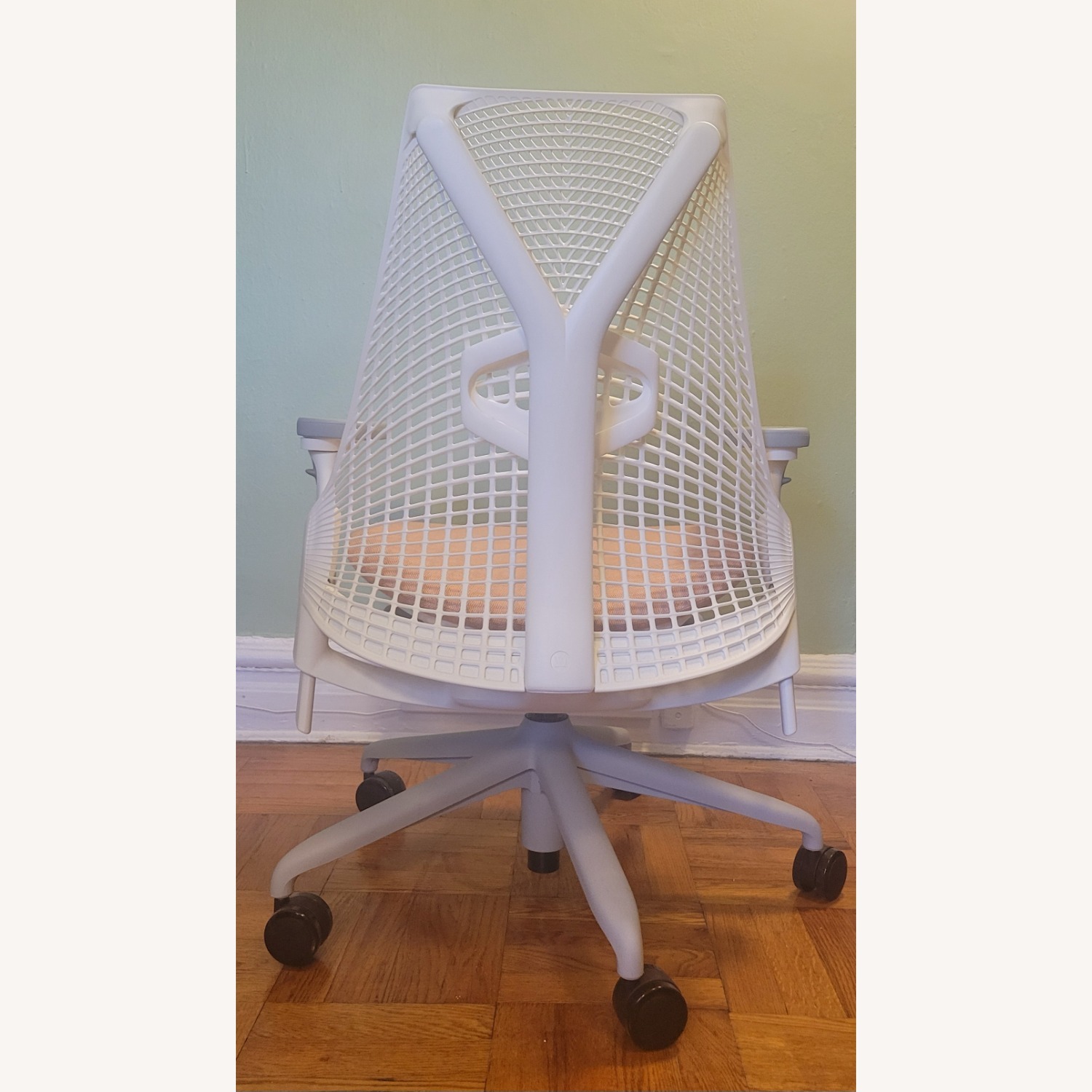 Herman Miller Sayl White Chair - image-2