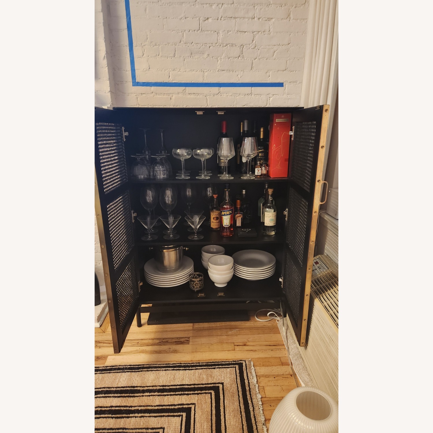 AllModern Arnie Modern Solid Wood Storage Cabinet - image-5