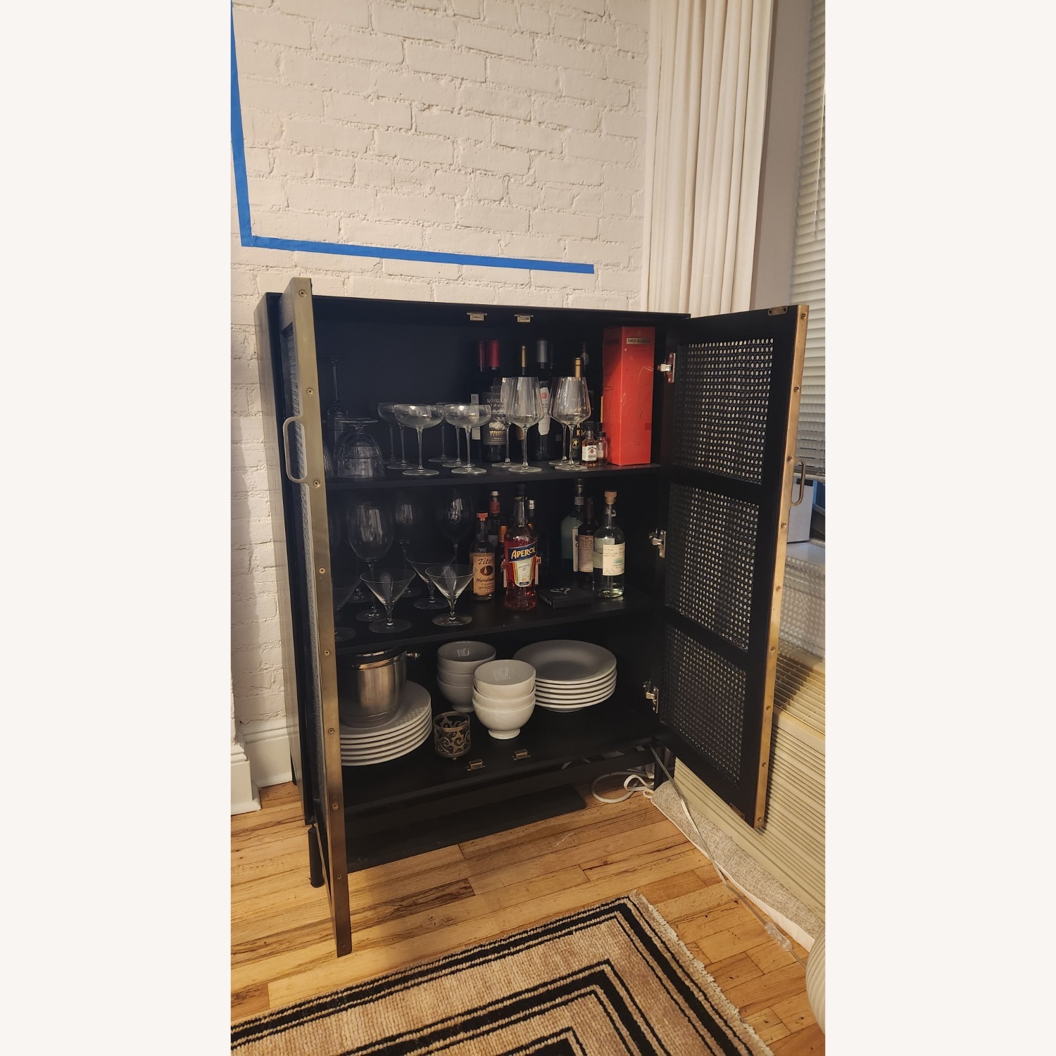 AllModern Arnie Modern Solid Wood Storage Cabinet - image-2