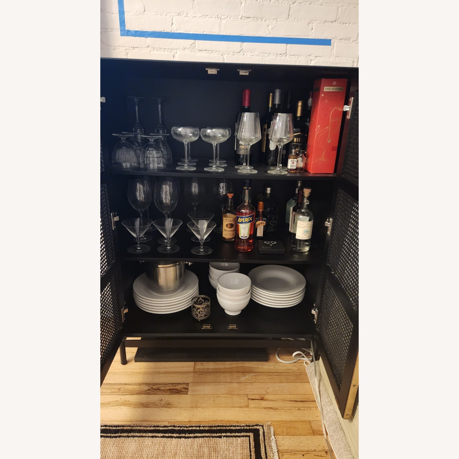 AllModern Arnie Modern Solid Wood Storage Cabinet - image-4