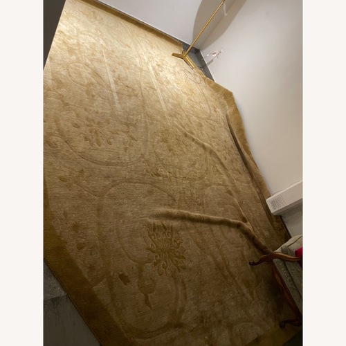 Used Large Tibetan Wool Rug for sale on AptDeco