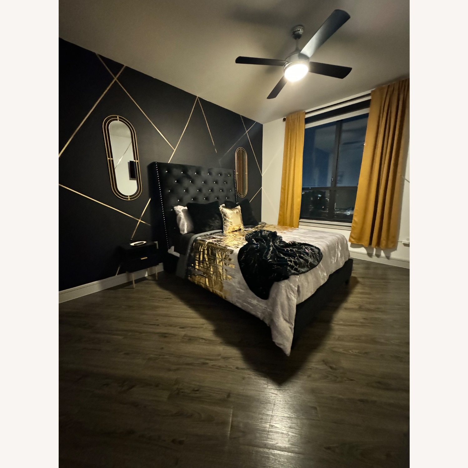 Black Queen Bed - image-1