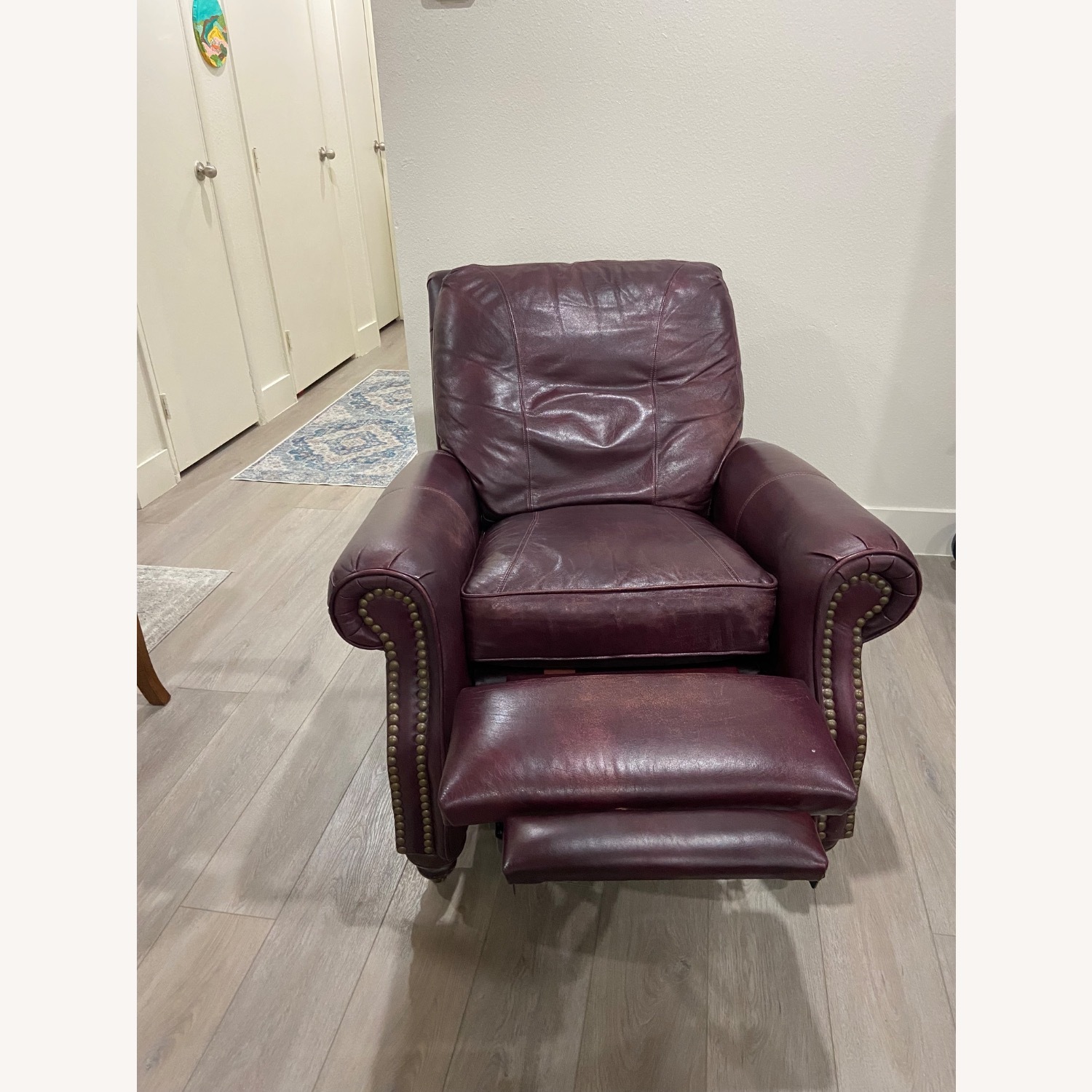 Leather Barcalounger - image-2