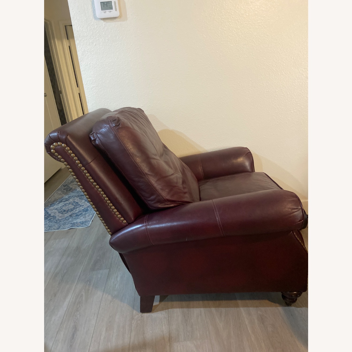 Leather Barcalounger - image-3