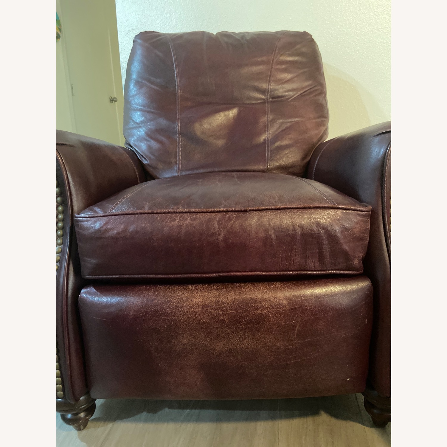 Leather Barcalounger - image-4