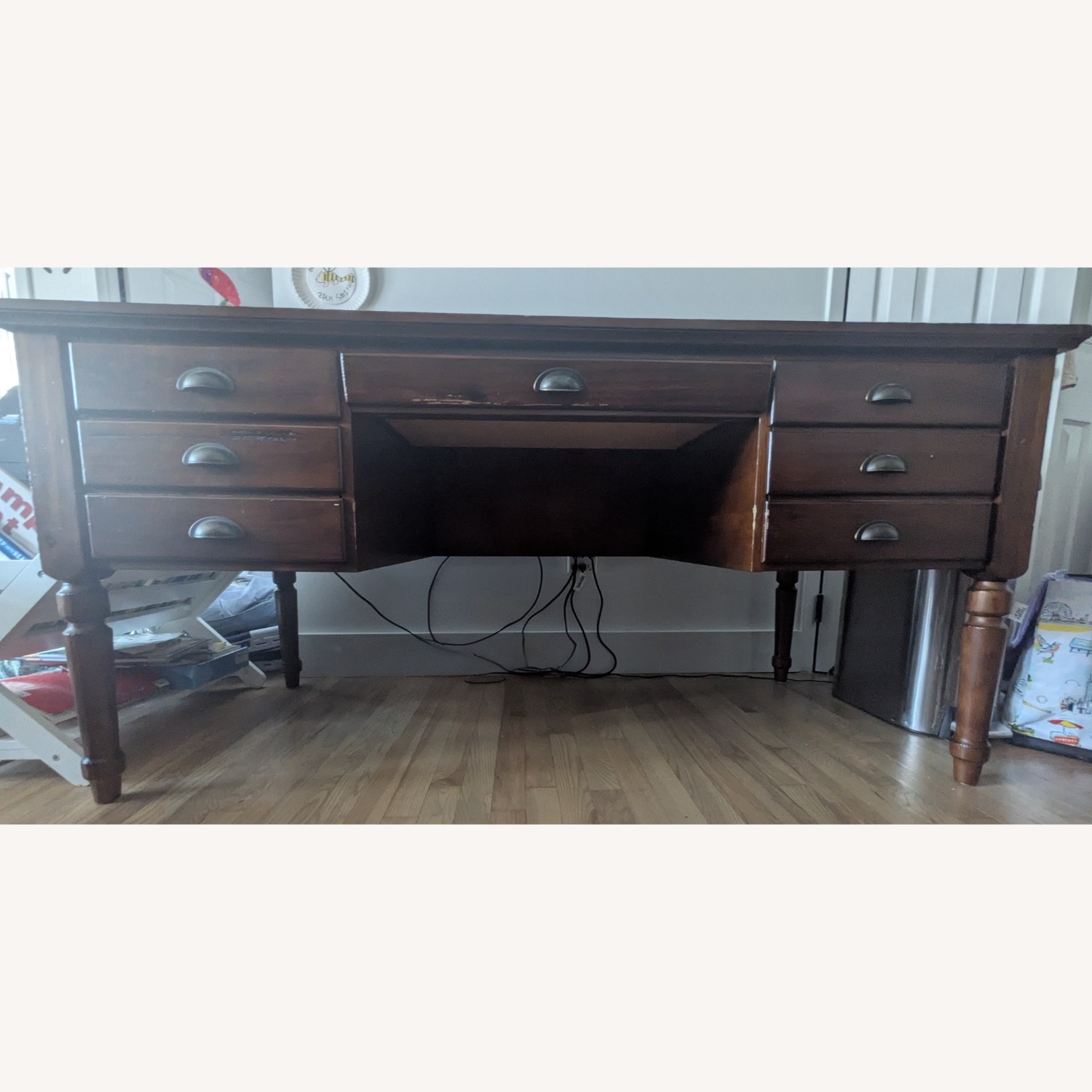 Pottery Barn Executive Desk - image-5