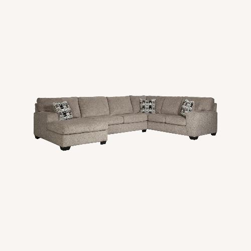 Used Ashley Ballinasloe 3-Piece Sectional with Chaise for sale on AptDeco