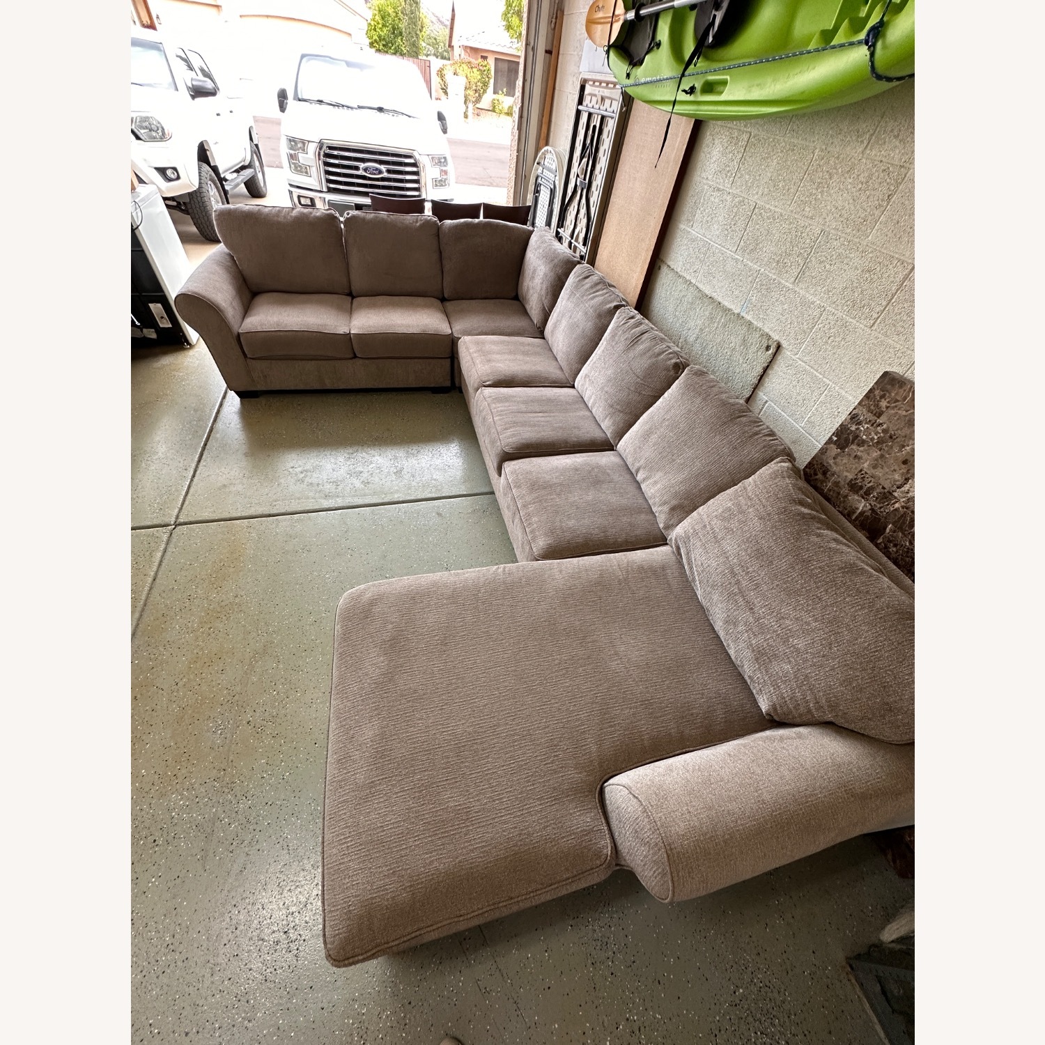 Ashley Ballinasloe 3-Piece Sectional with Chaise - AptDeco