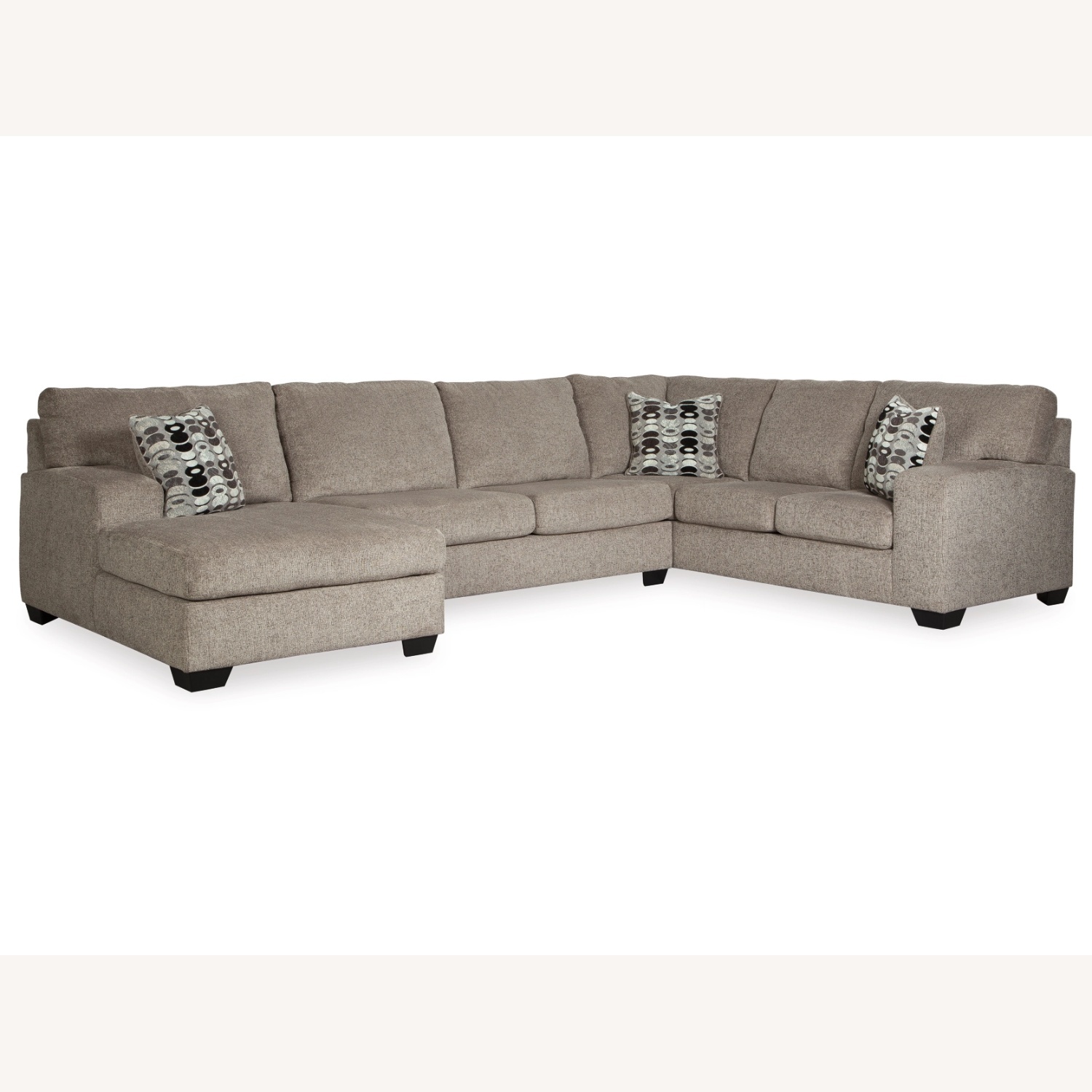 Ashley Ballinasloe 3-Piece Sectional with Chaise - AptDeco
