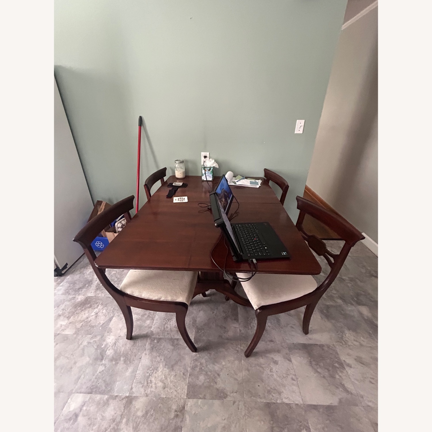 Refurbished Antique Dining Set - image-3