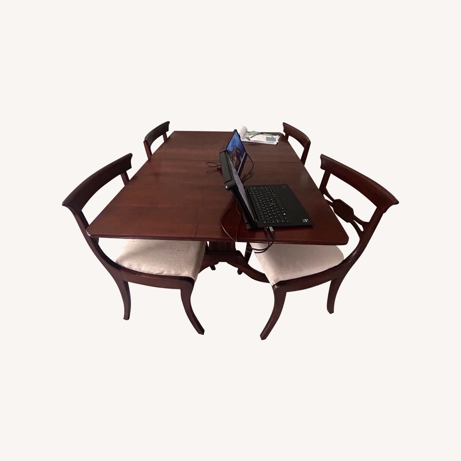 Refurbished Antique Dining Set - image-0