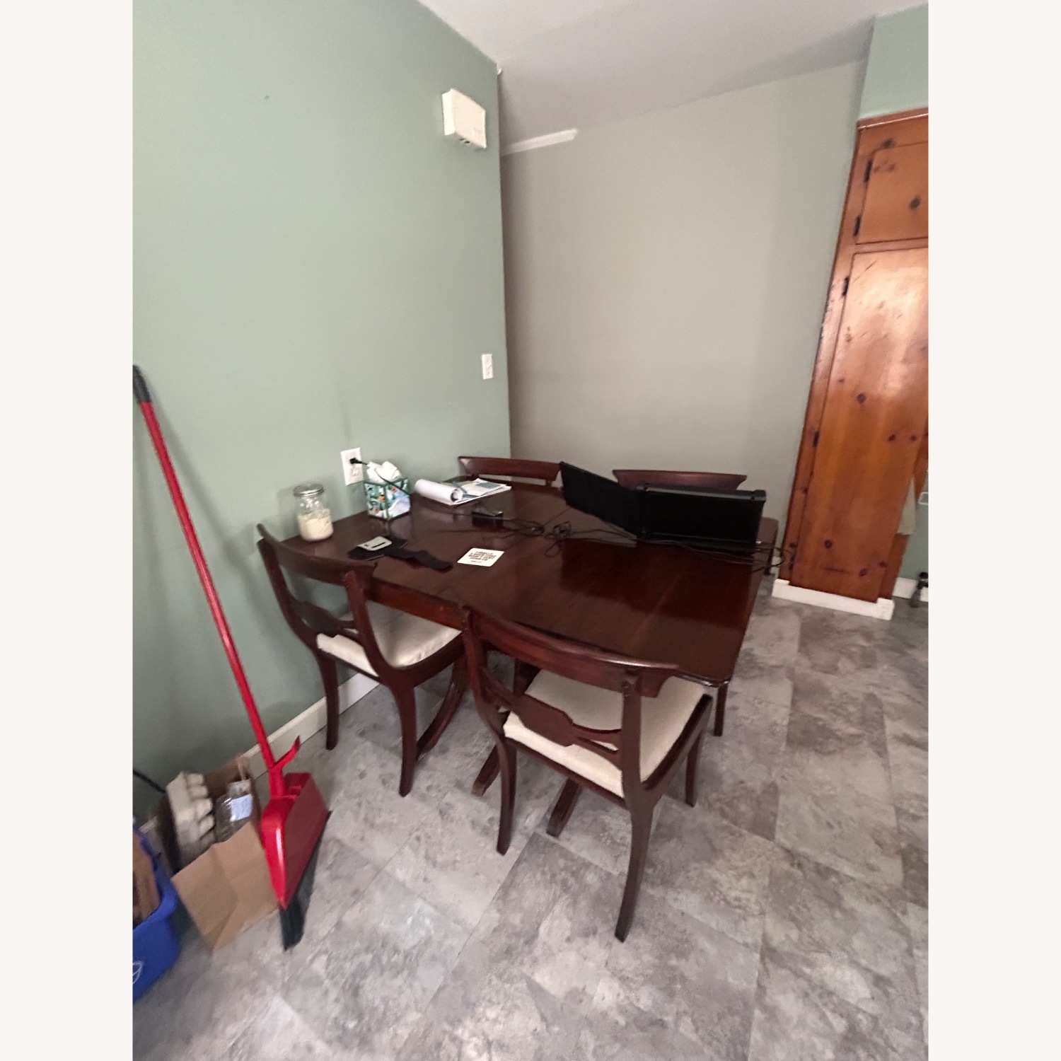 Refurbished Antique Dining Set - image-1