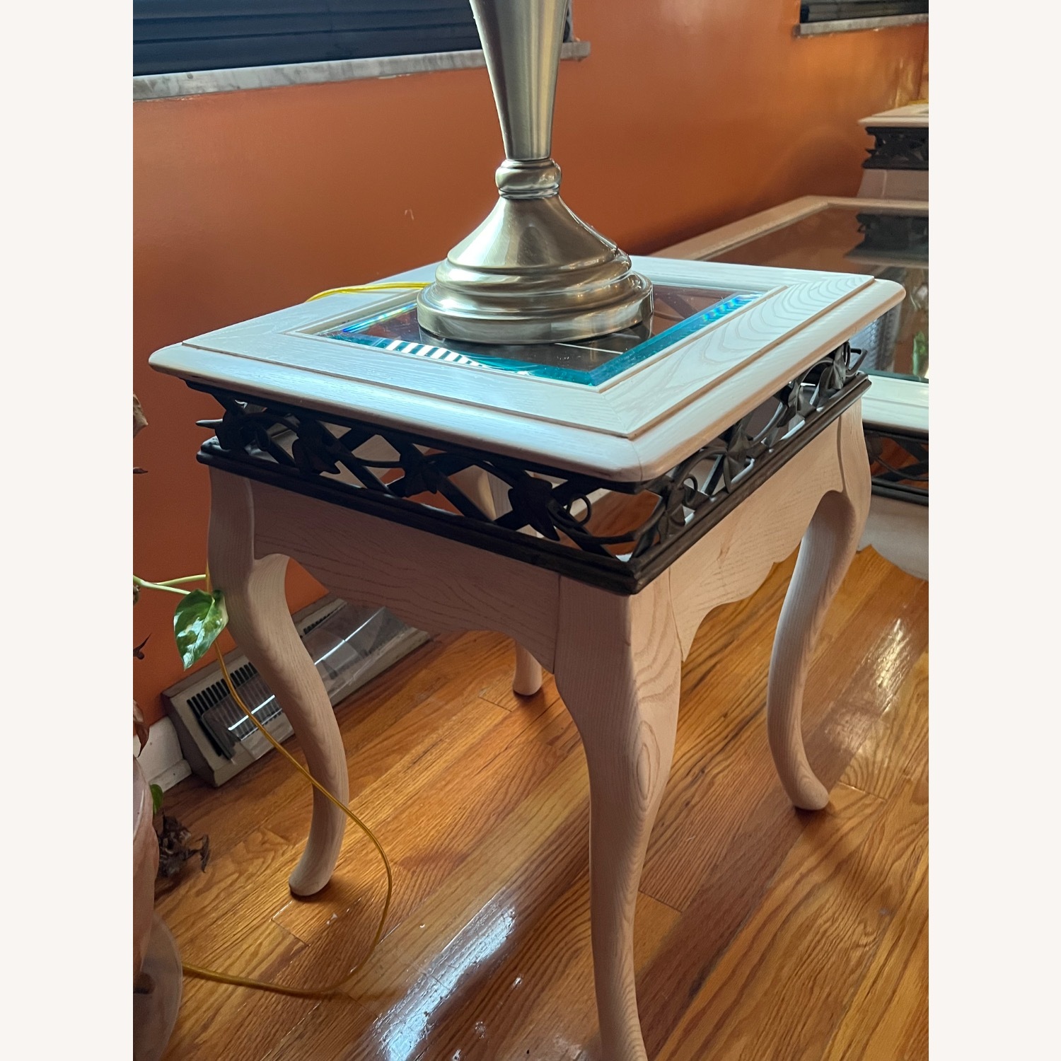 White Wash Side Tables - image-3