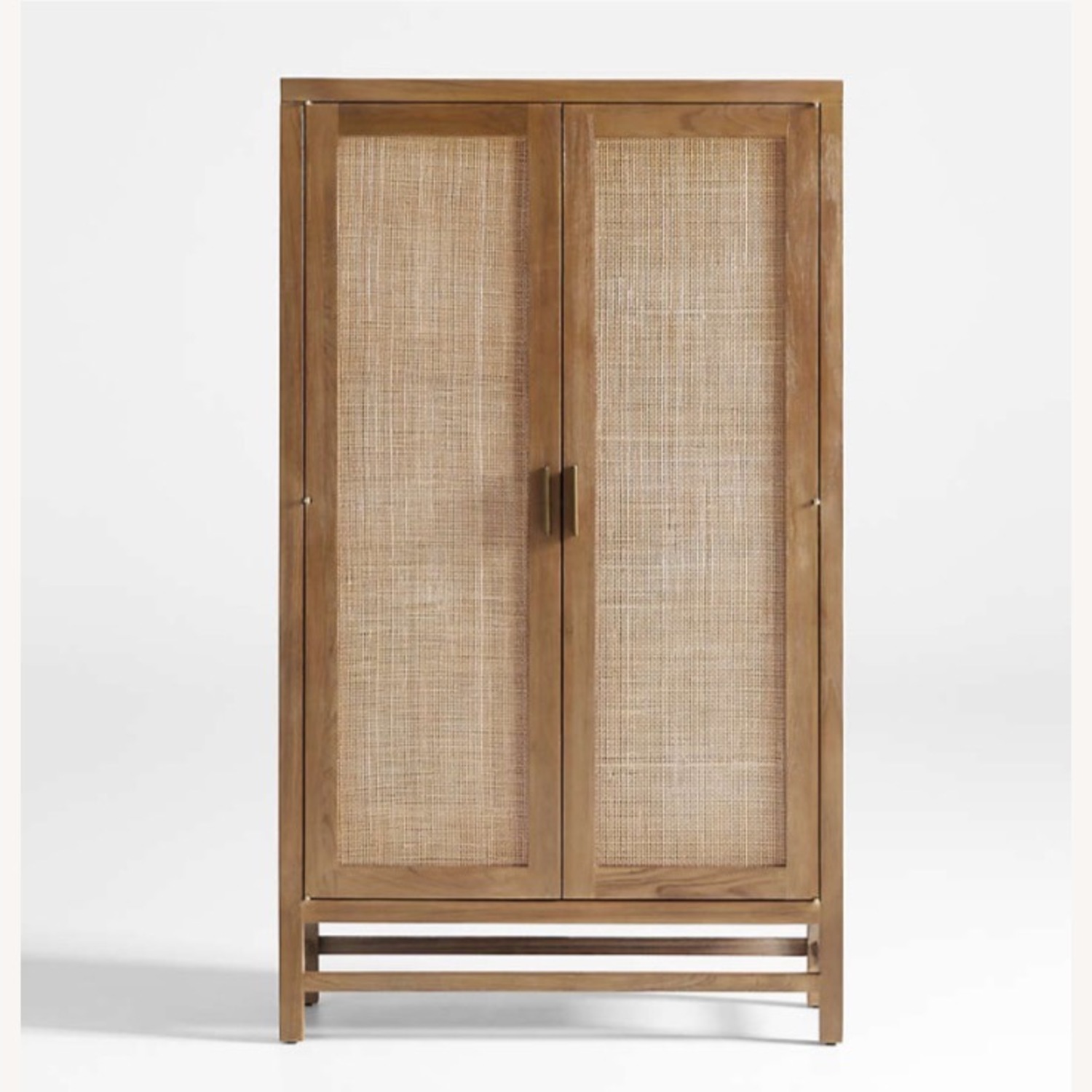 Crate & Barrel Blake Cane Front Wardrobe  - image-0