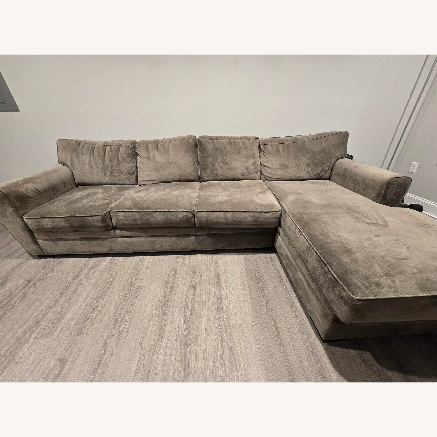 Raymour & Flanigan Artemis II 2 Pc Sectional Sofa - image-2