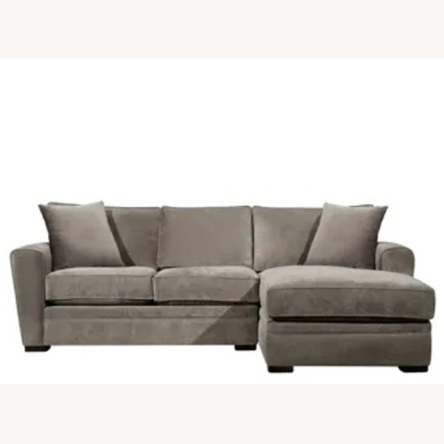 Used Raymour & Flanigan Artemis II 2 Pc Sectional Sofa for sale on AptDeco