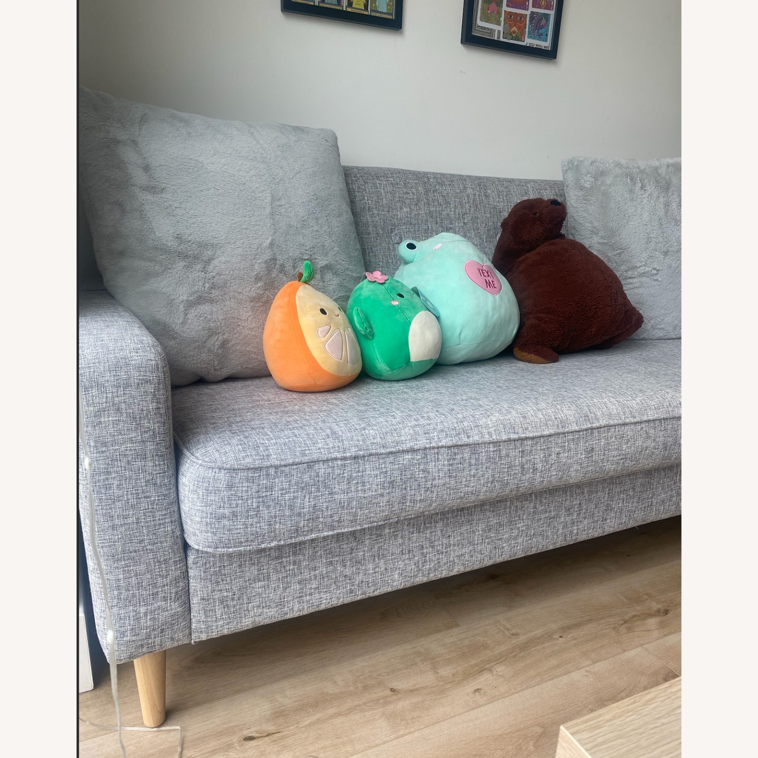 Walmart Noble House Upholstered Sofa - image-2