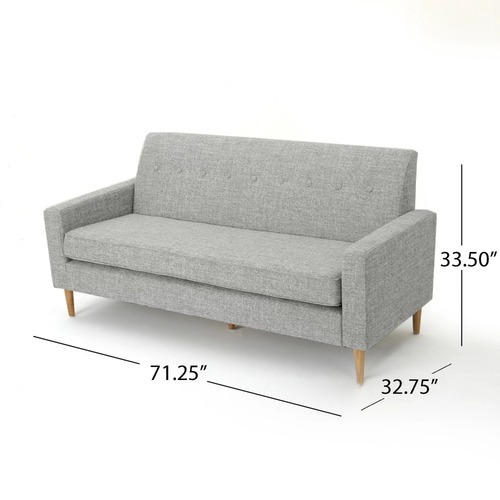 Used Walmart Noble House Upholstered Sofa for sale on AptDeco