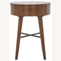 Safavieh Modern Round Splayed Leg 1-Drawer Nightstand