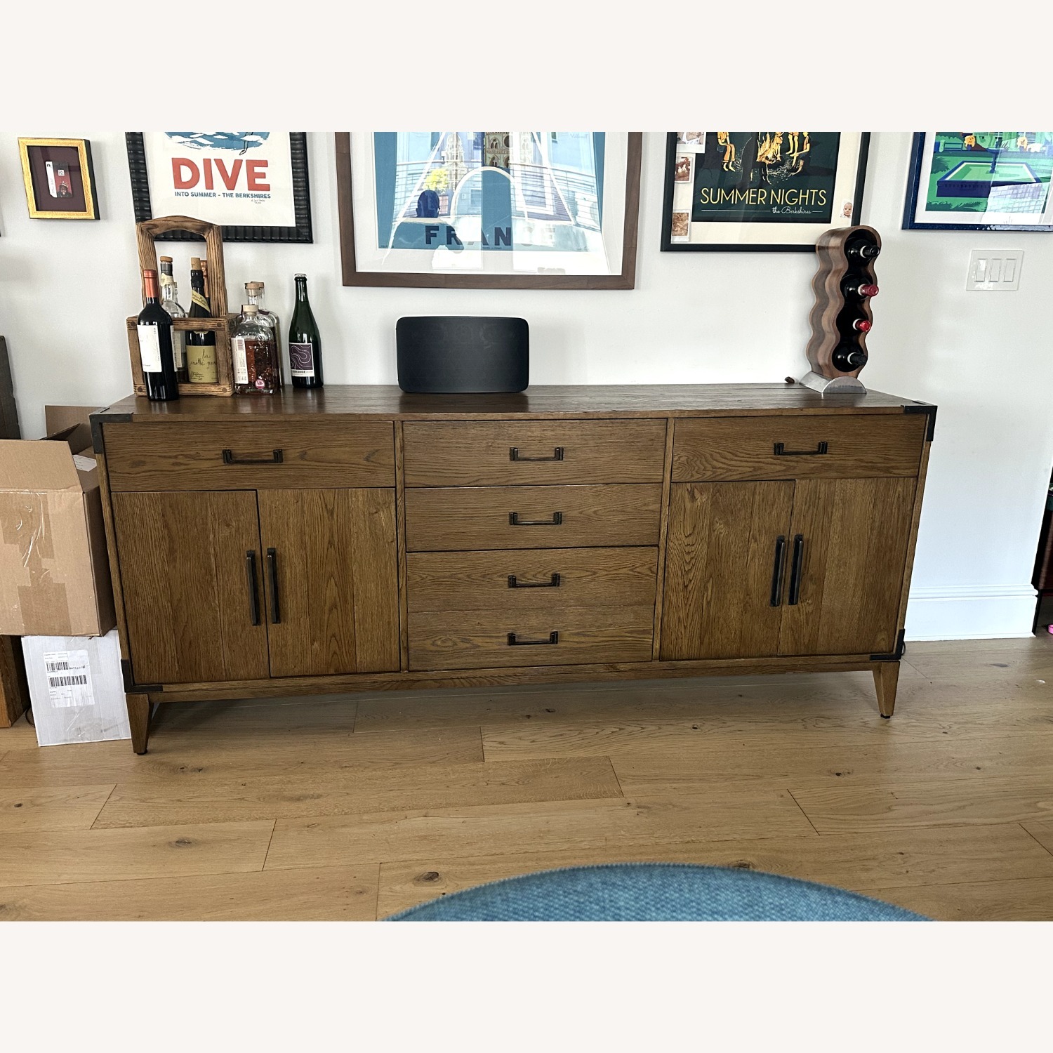 Restoration Hardware Cayden Campaign 4-Door Dining Sideboard  - image-3