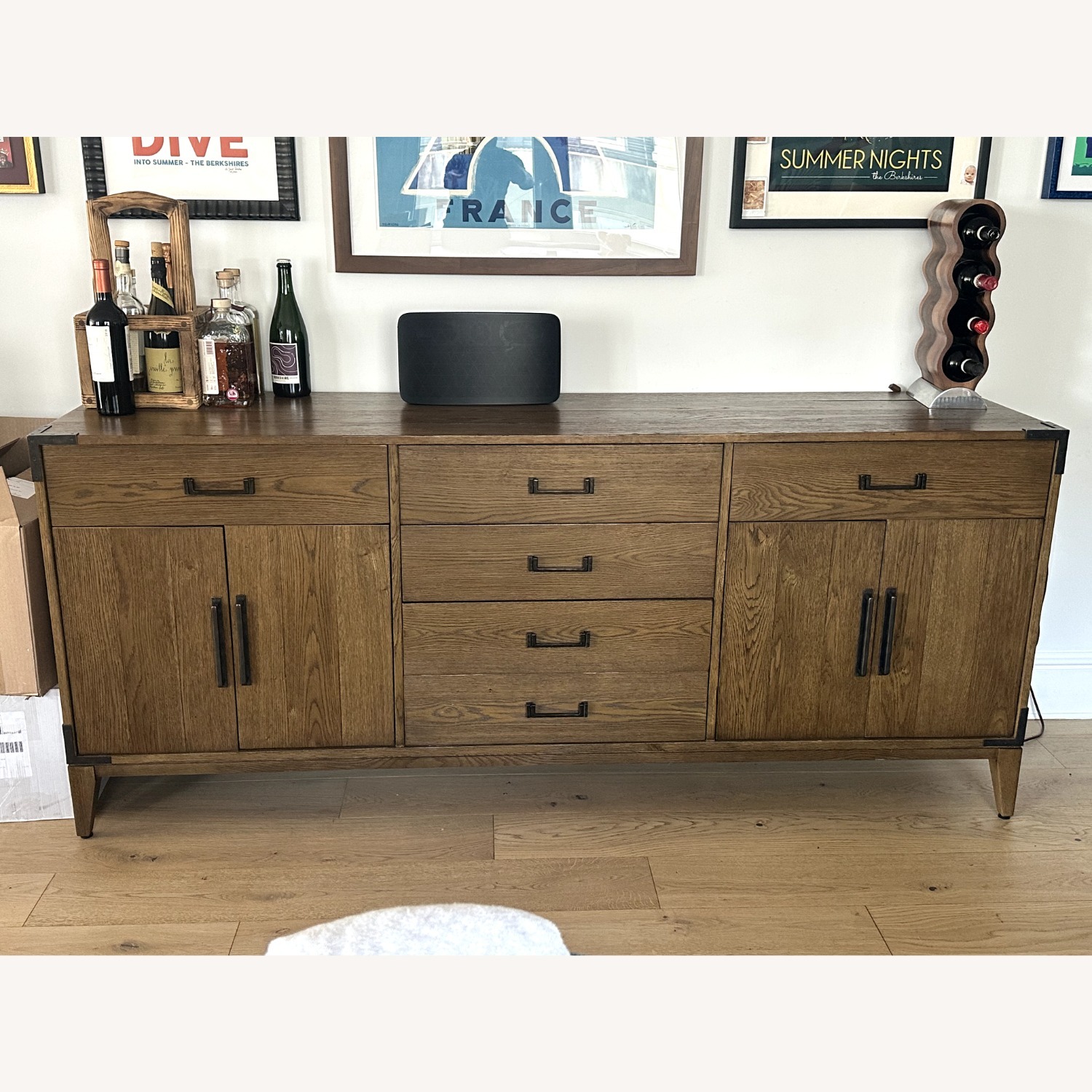 Restoration Hardware Cayden Campaign 4-Door Dining Sideboard  - image-1