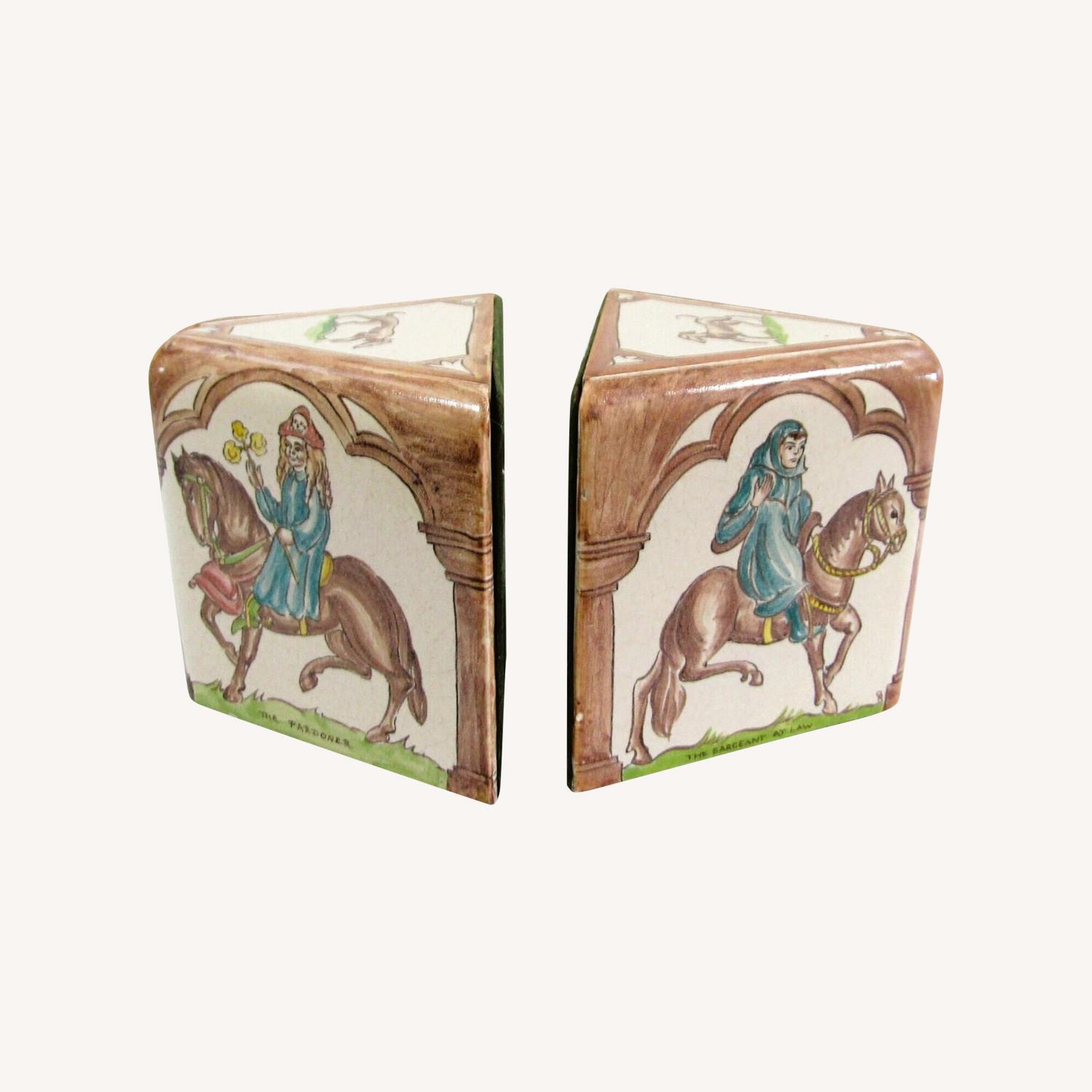 Packard and Ord Canterbury Tales Bookends - image-0