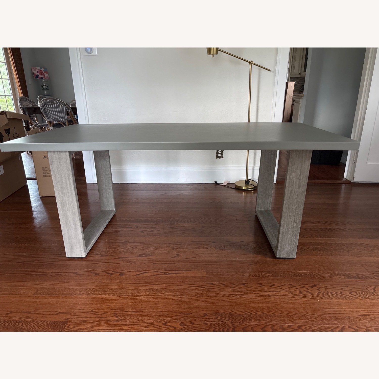 West Elm Portside Concrete Outdoor Table - image-5