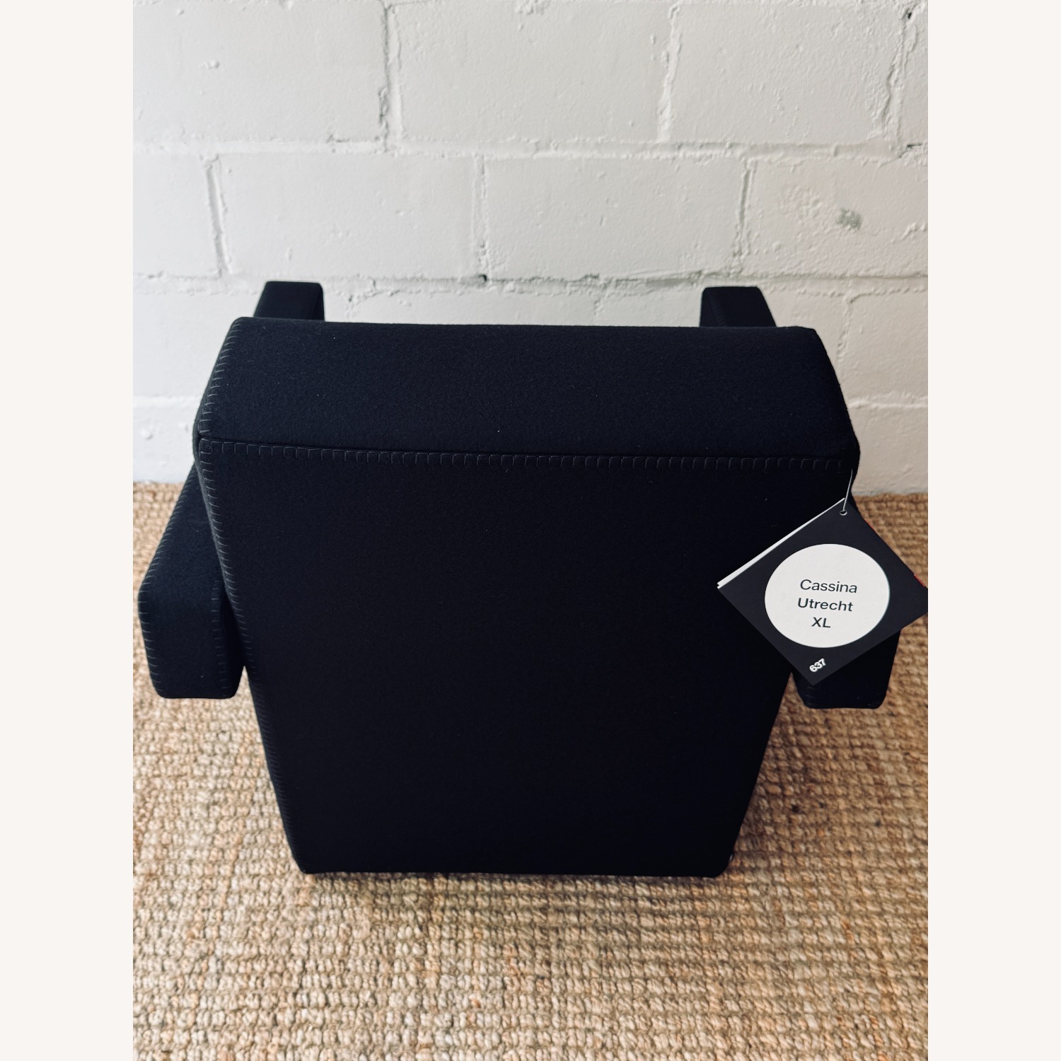 Cassina Utrecht XL Armchair – Black Wool - image-8