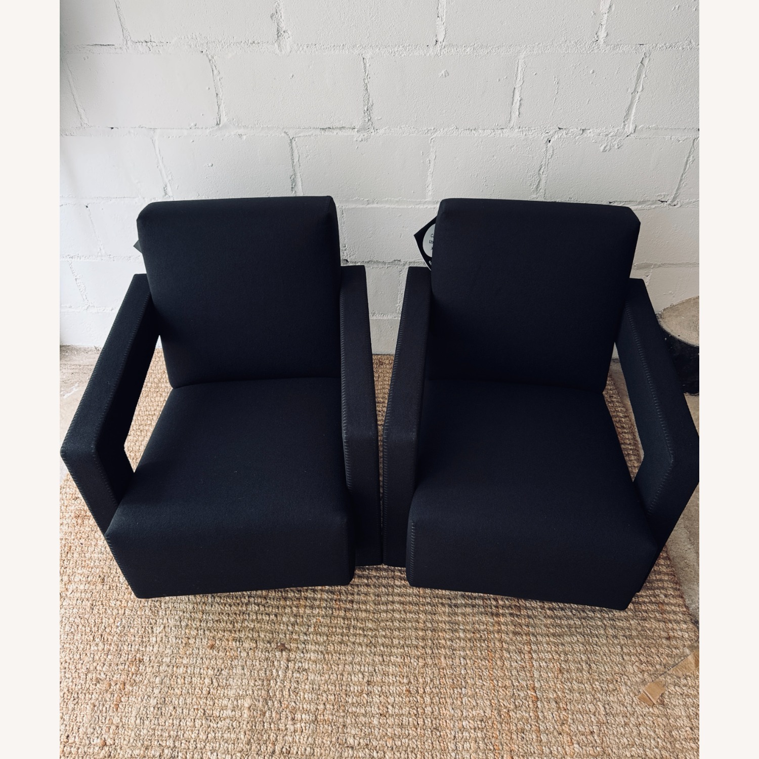 Cassina Utrecht XL Armchair – Black Wool - image-1
