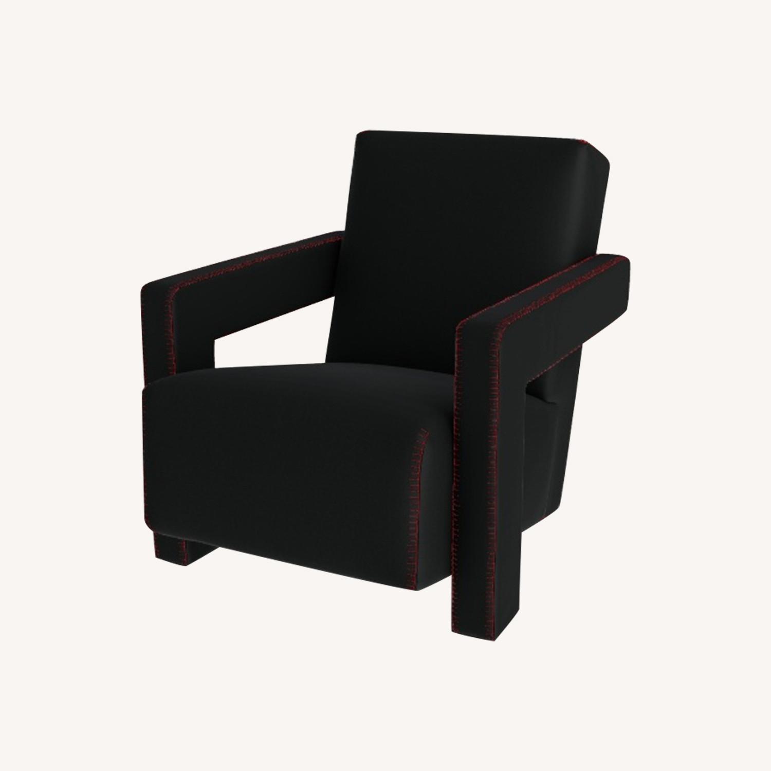 Cassina Utrecht XL Armchair – Black Wool - image-0