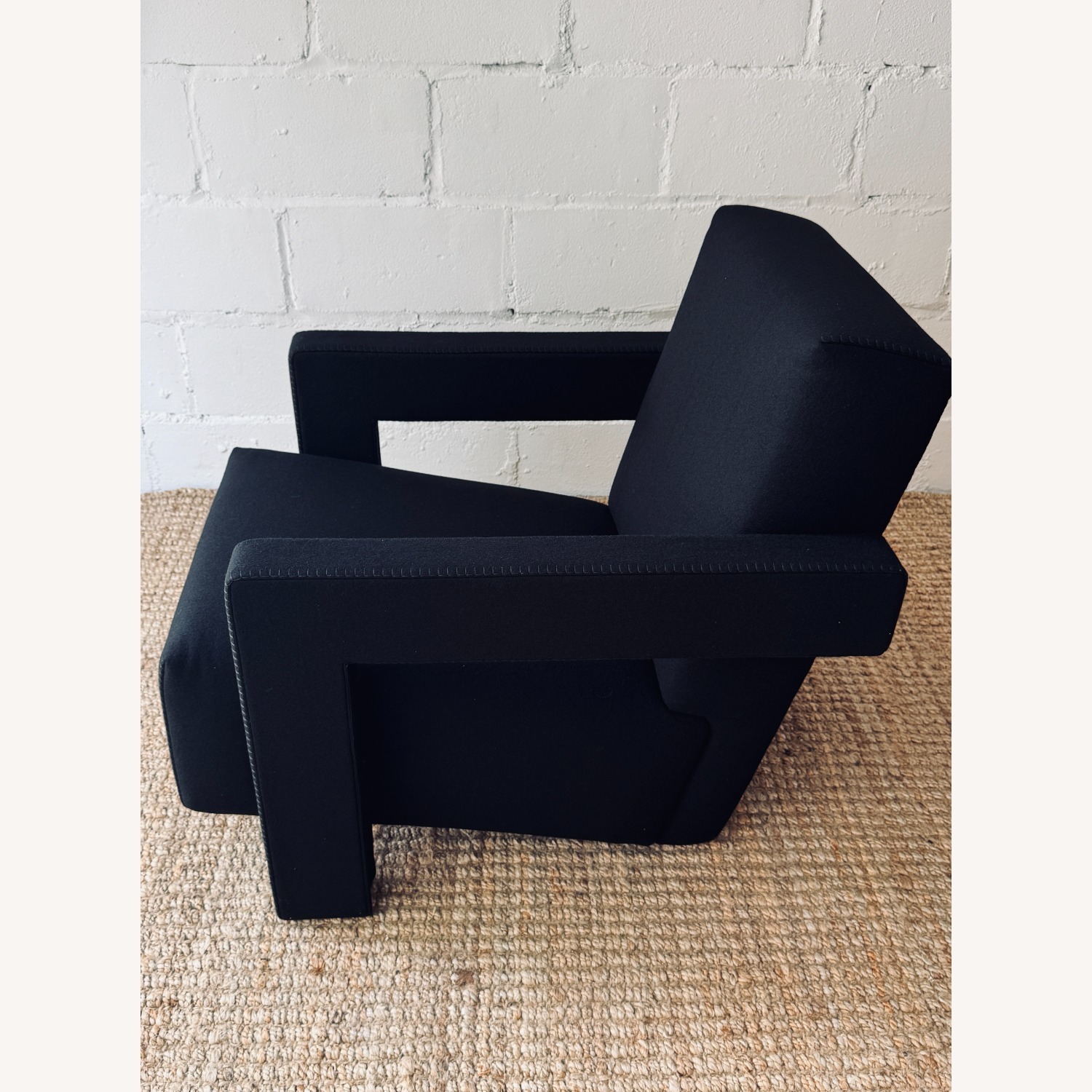 Cassina Utrecht XL Armchair – Black Wool - image-2