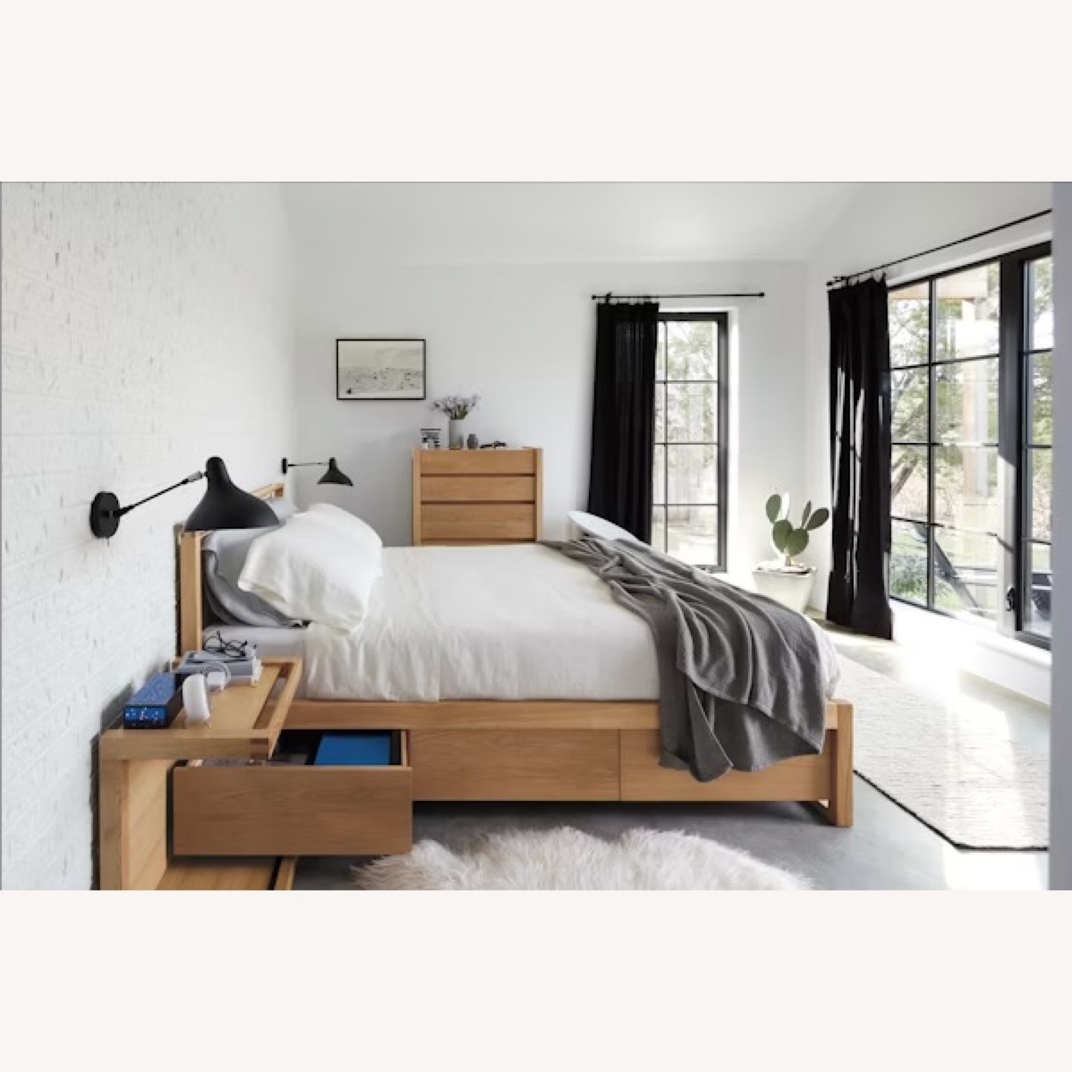 Design Within Reach Matera Queen Storage Bed - image-10