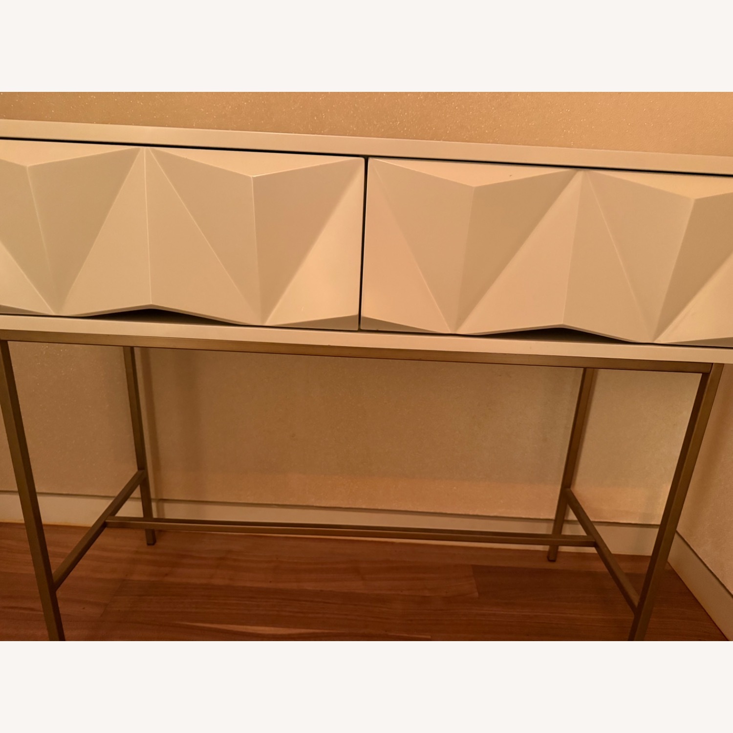 West Elm Sculpted Geo Console Table - image-2