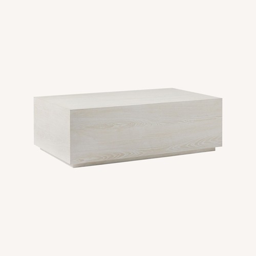 Used West Elm Volume Coffee Table (50") - Wood for sale on AptDeco