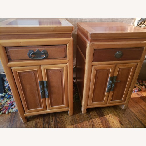 Used Weathered Asian-inspired Nightstands for sale on AptDeco