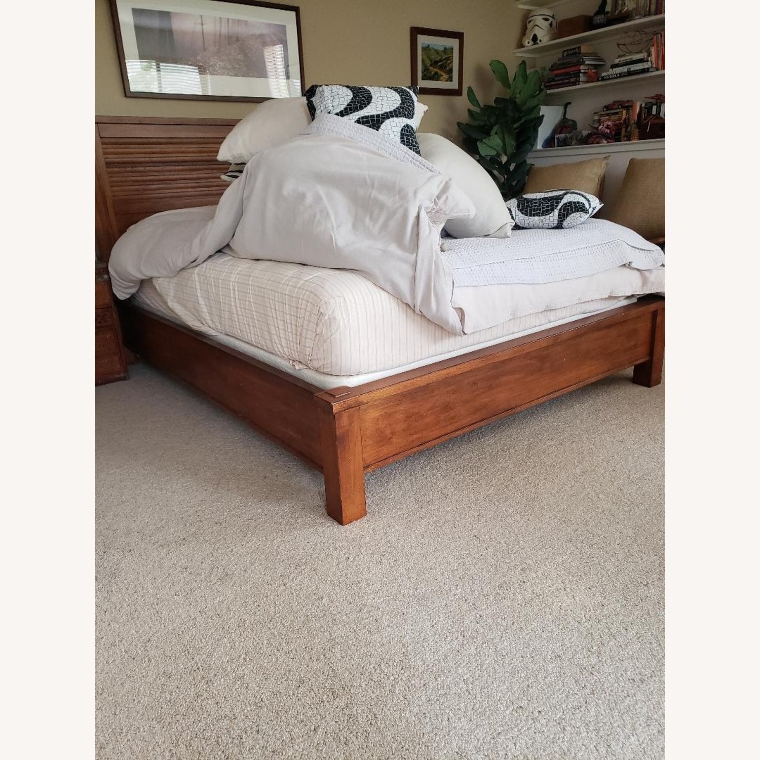 Tommy Bahama Queen Bed Headboard, Frame - image-3