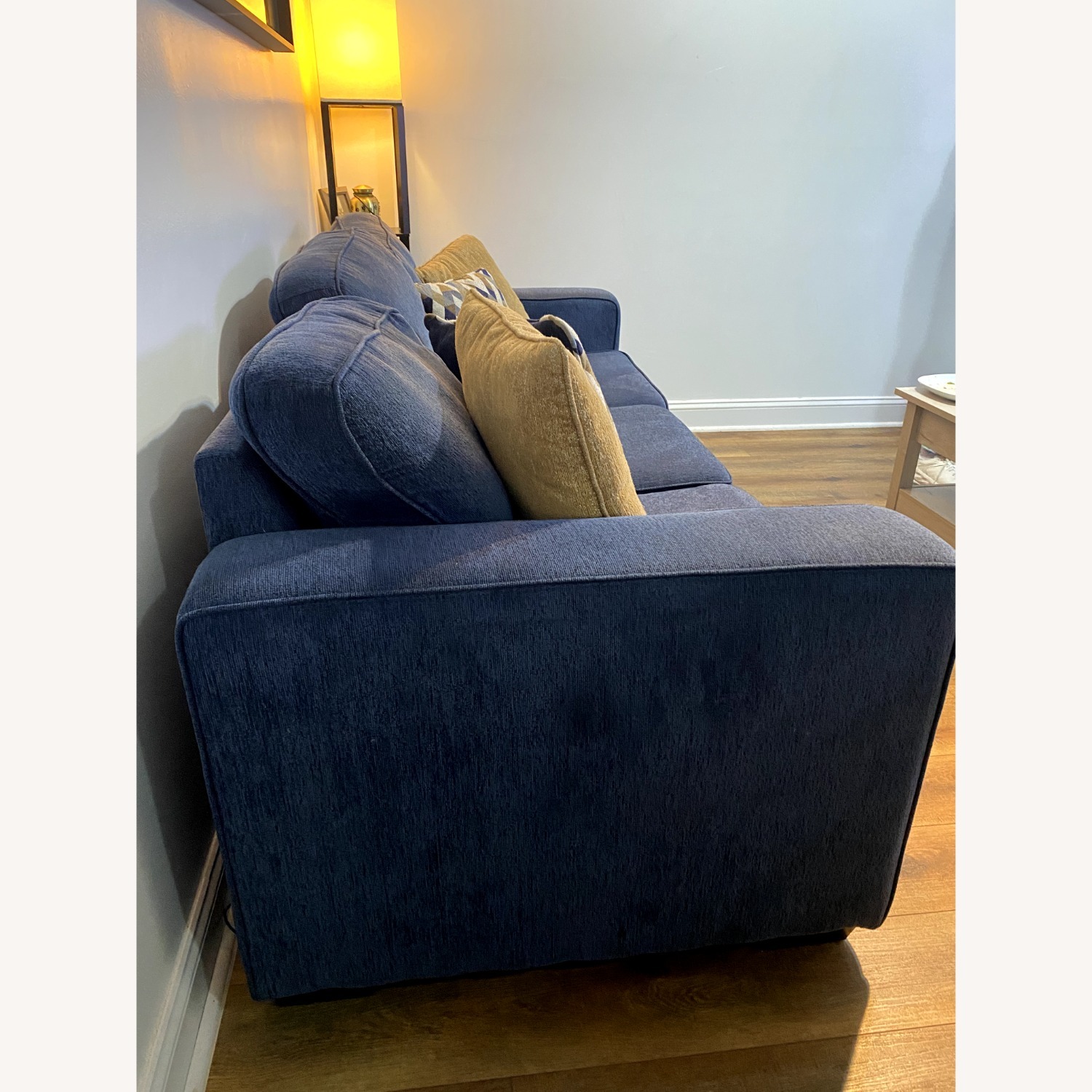 Homeworks Navy 83'' Sofa with USB & USB-C Ports - AptDeco