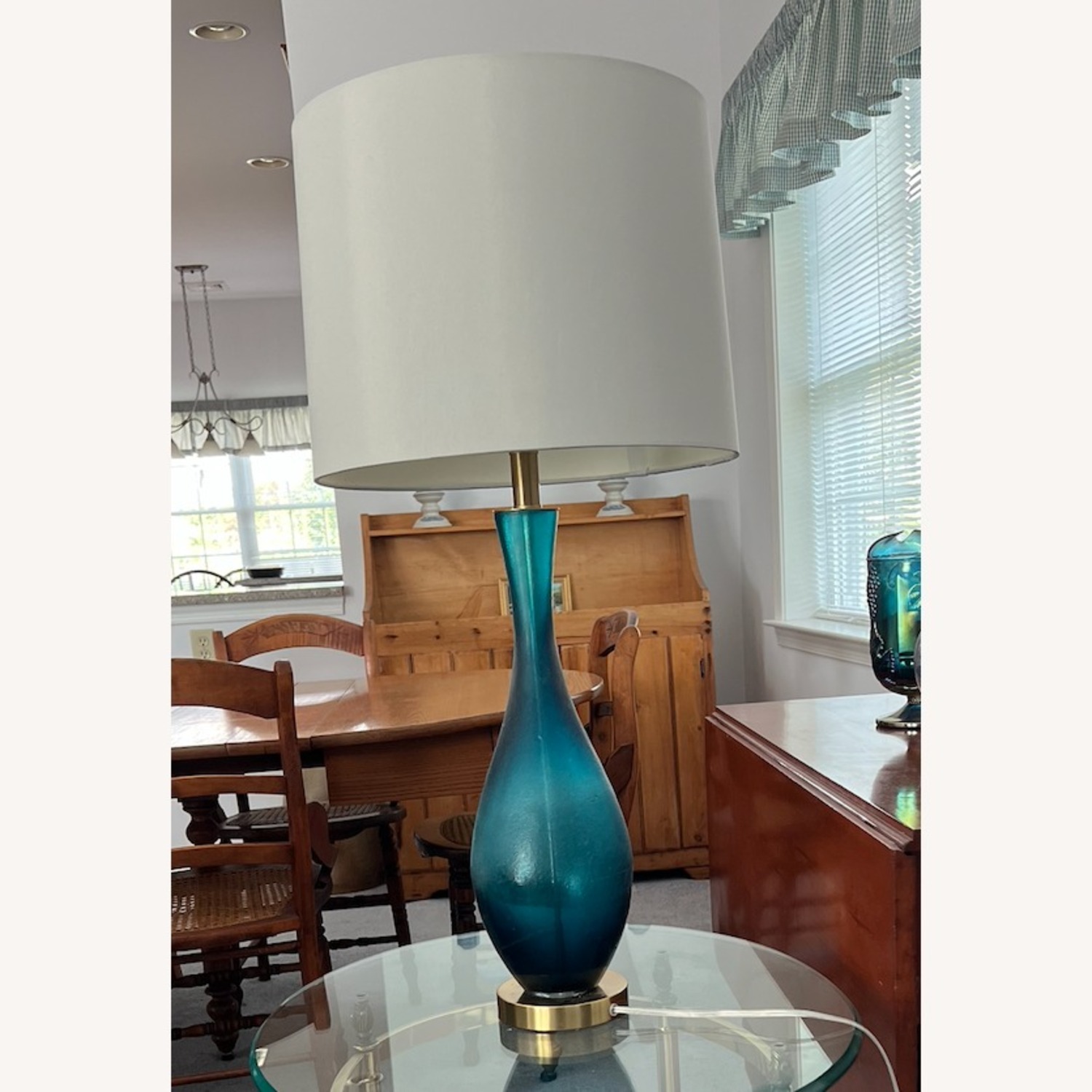 Gabriel 31" Table Lamp, Blue - image-3
